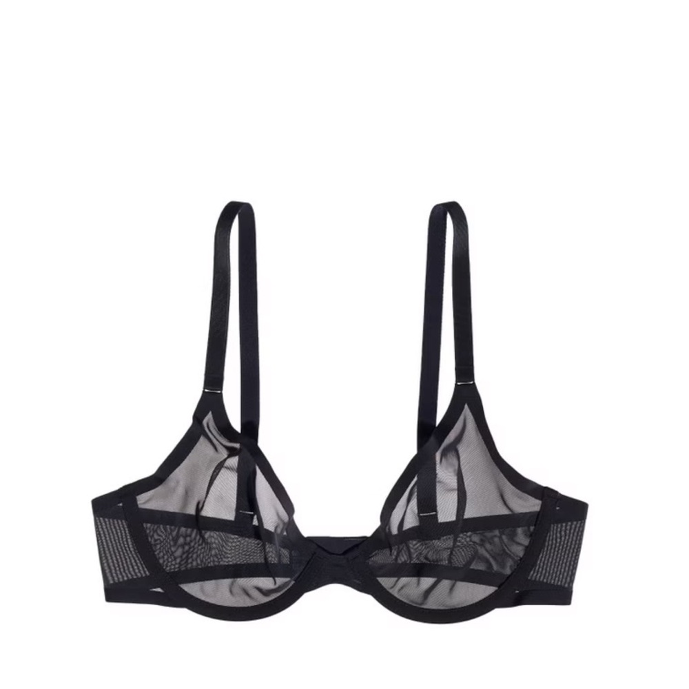 CUUP The Plunge Mesh Bra 38E